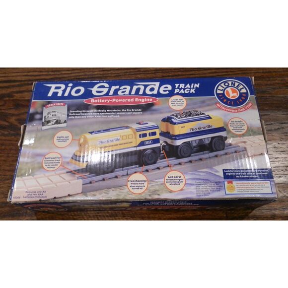 Lionel Rio Grande Train Pack Toy Battery Powered Engine 2001 READ - Picture 5 of 6
